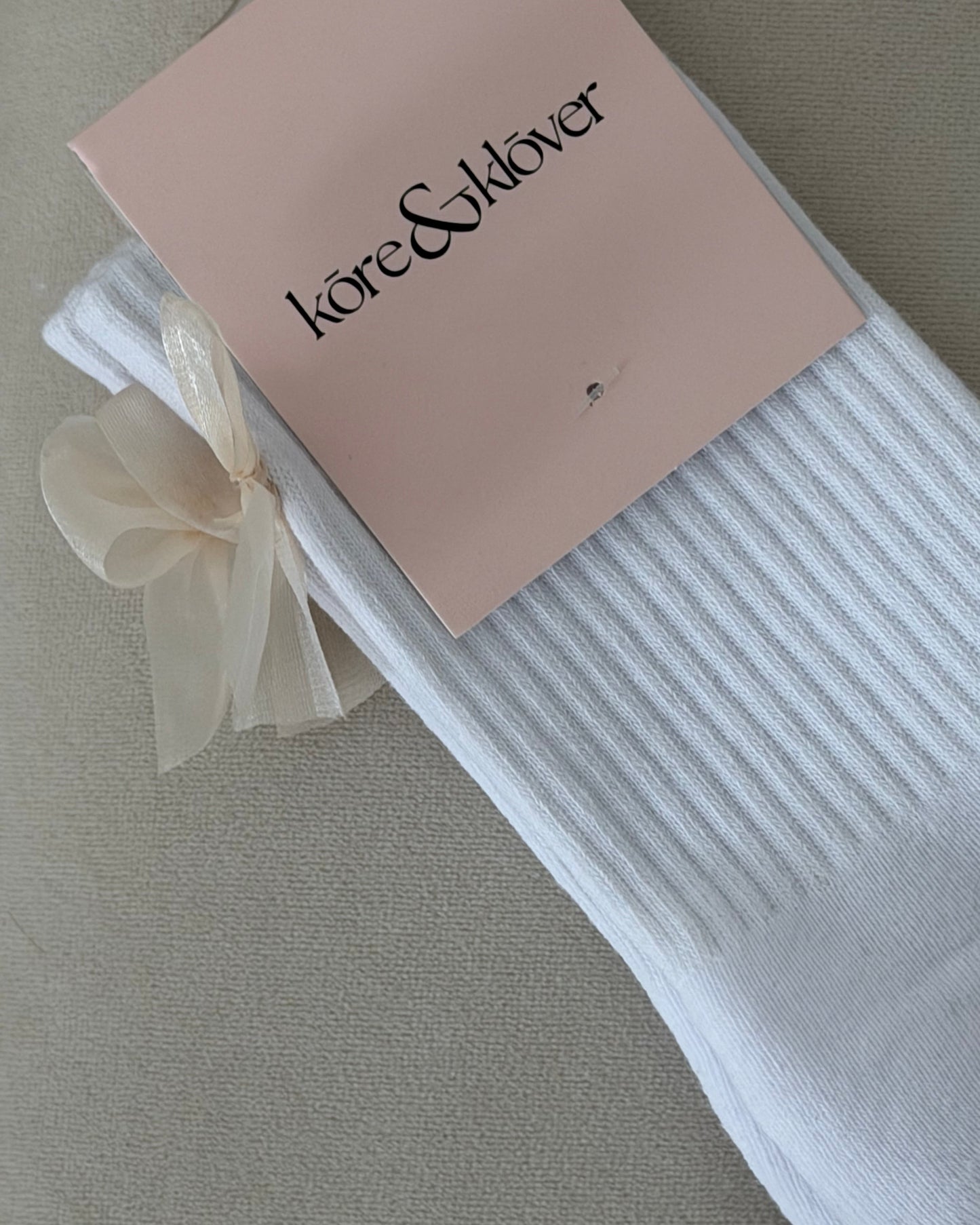 VoilaPolina x Kōre&Klōver Bride Grip Sock