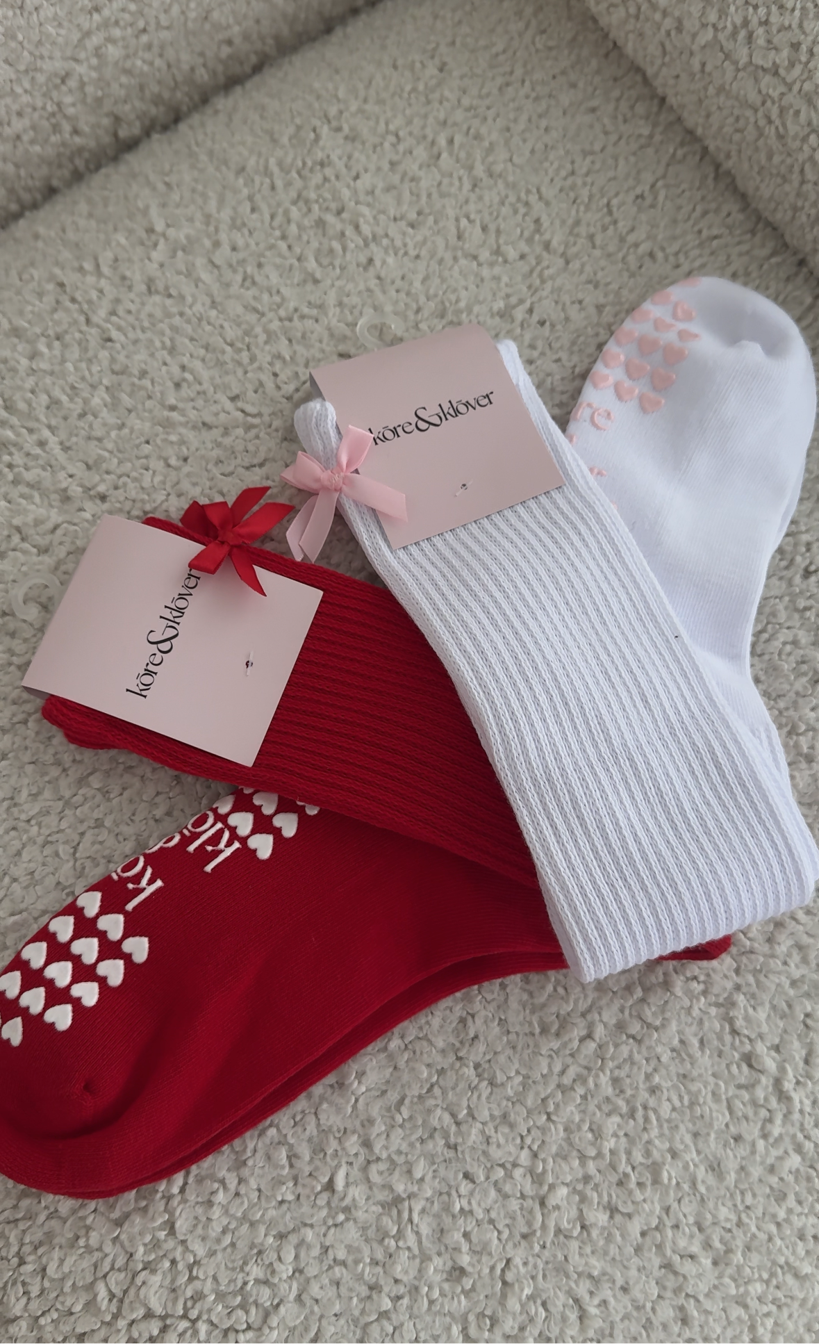 Mi Amor Scrunch Grip Sock